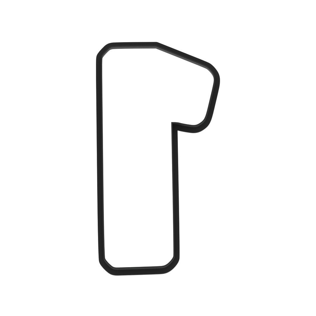 1 Block Numbers Cookie Cutter with Easy Push Design — photo 5