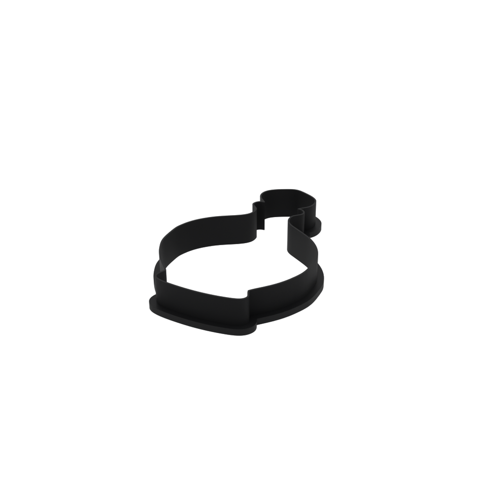 Perfume or Potion Bottle Cookie Cutter with Easy Push Design — photo 4