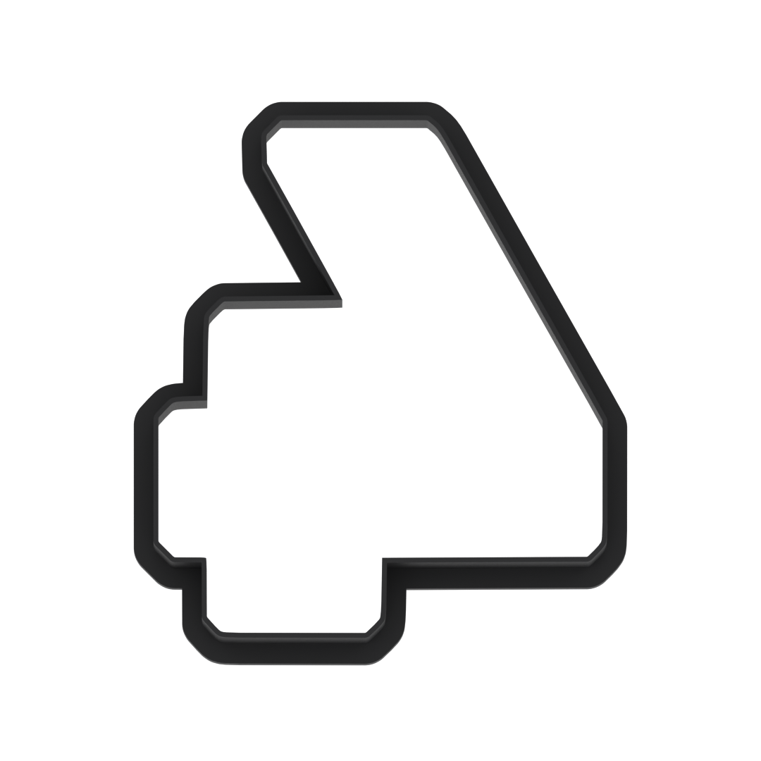 4 Block Numbers Cookie Cutter with Easy Push Design — photo 6