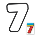 7 Block Numbers Cookie Cutter with Easy Push Design — main photo