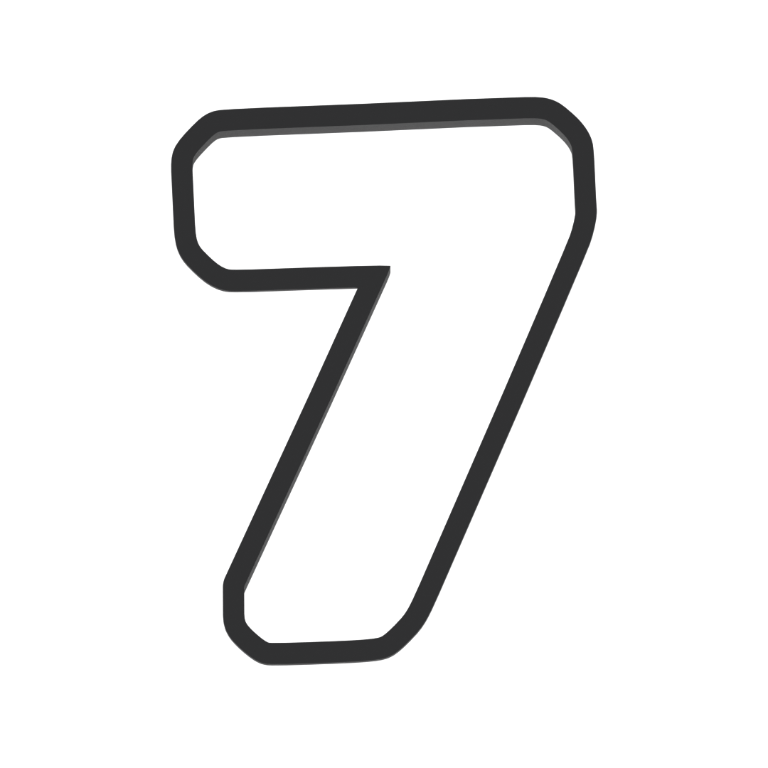 7 Block Numbers Cookie Cutter with Easy Push Design — photo 3