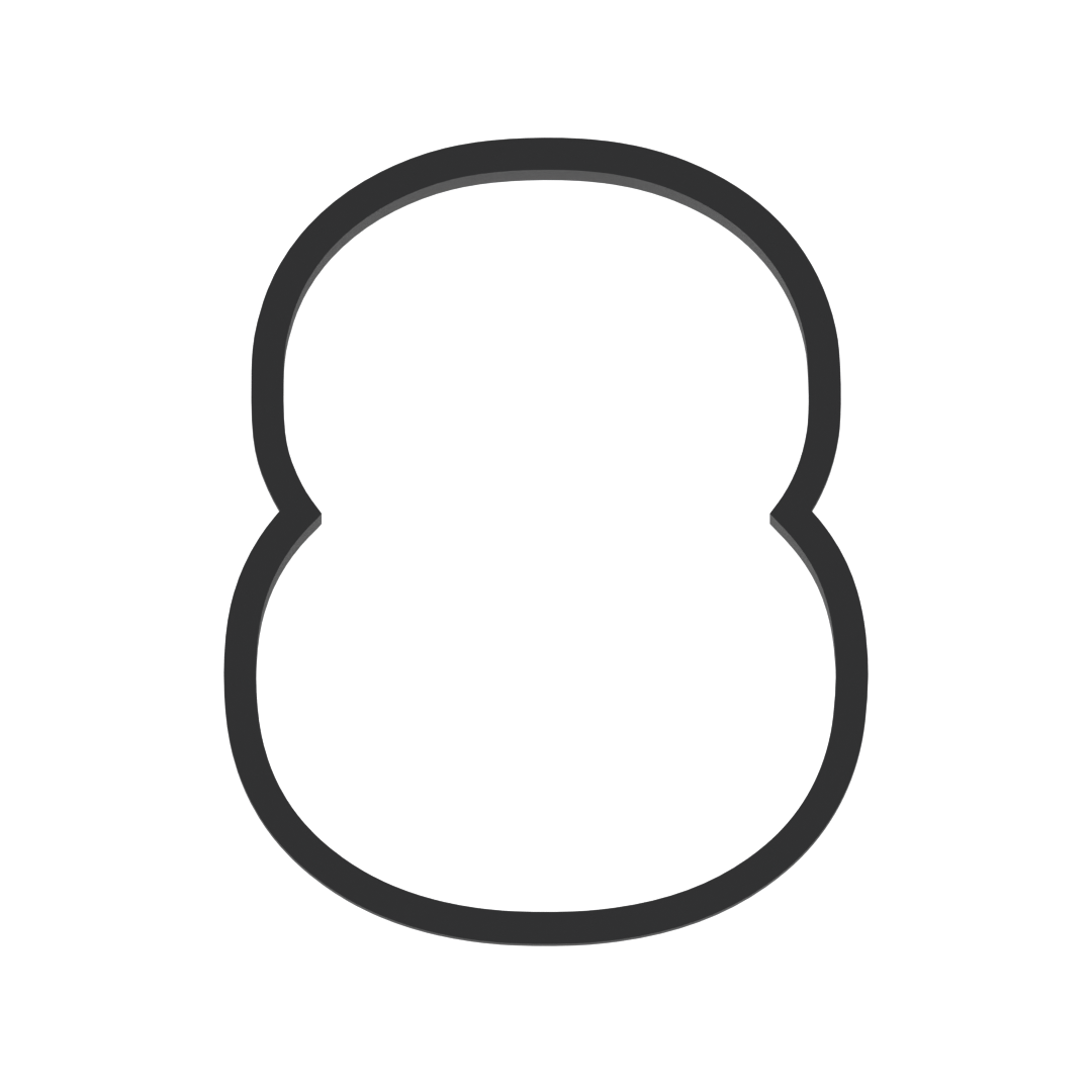 8 Block Numbers Cookie Cutter with Easy Push Design — photo 3