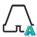 A Capital Block Letter Cookie Cutter with Easy Push Design — main photo