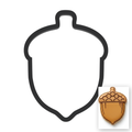 Acorn Cookie Cutter with Easy Push Design — main photo
