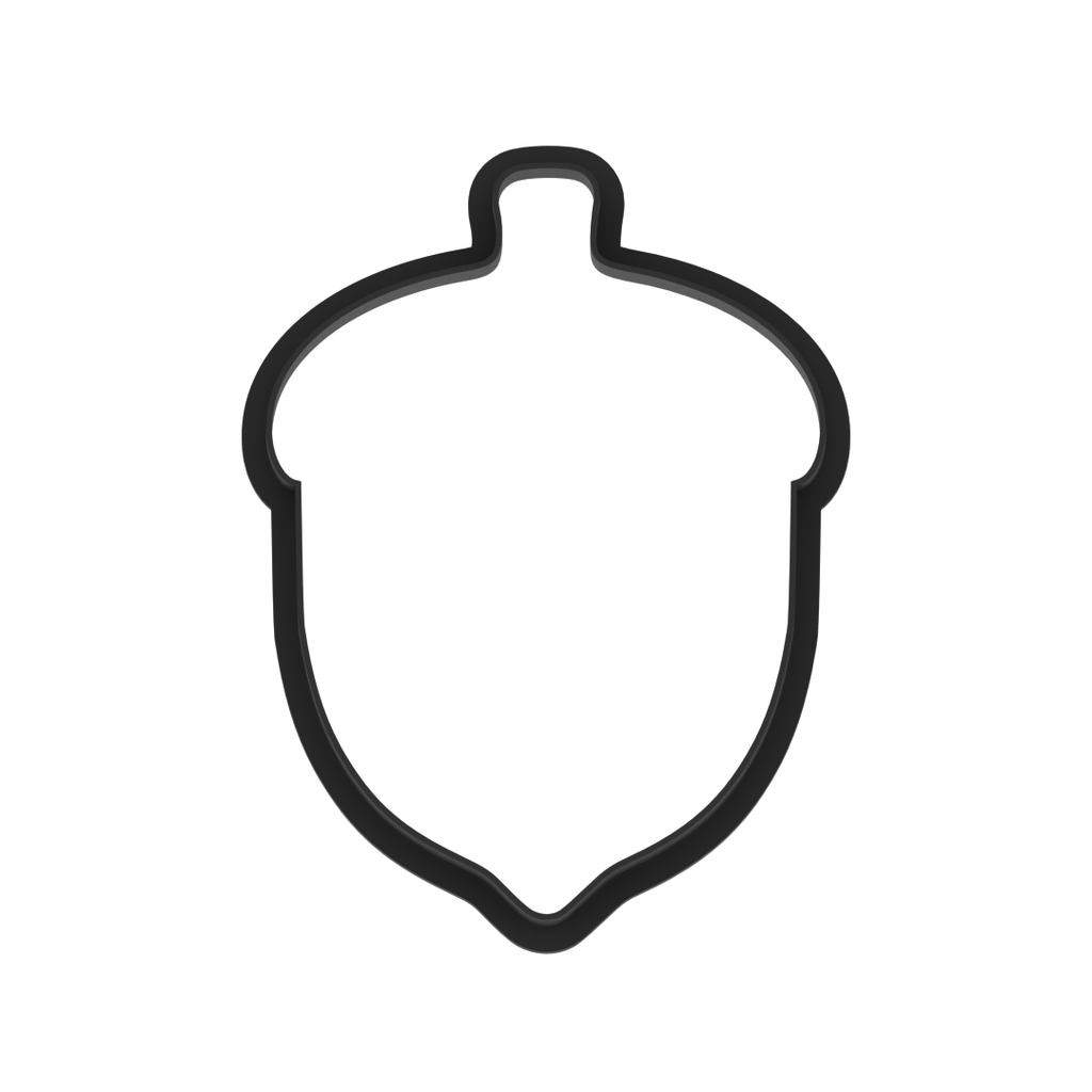 Acorn Cookie Cutter with Easy Push Design — photo 5