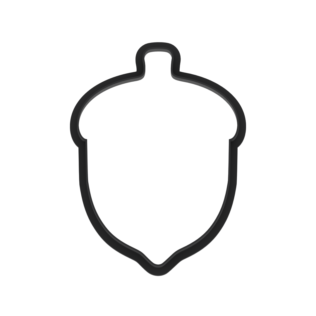 Acorn Cookie Cutter with Easy Push Design — photo 5