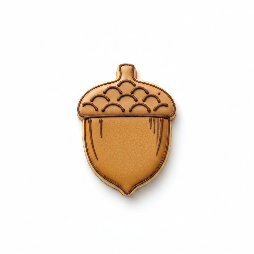 Acorn Cookie Cutter with Easy Push Design — photo 2