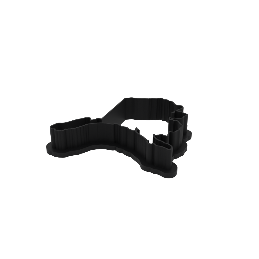 Alaska State Cookie Cutter with Easy Push Design — photo 4