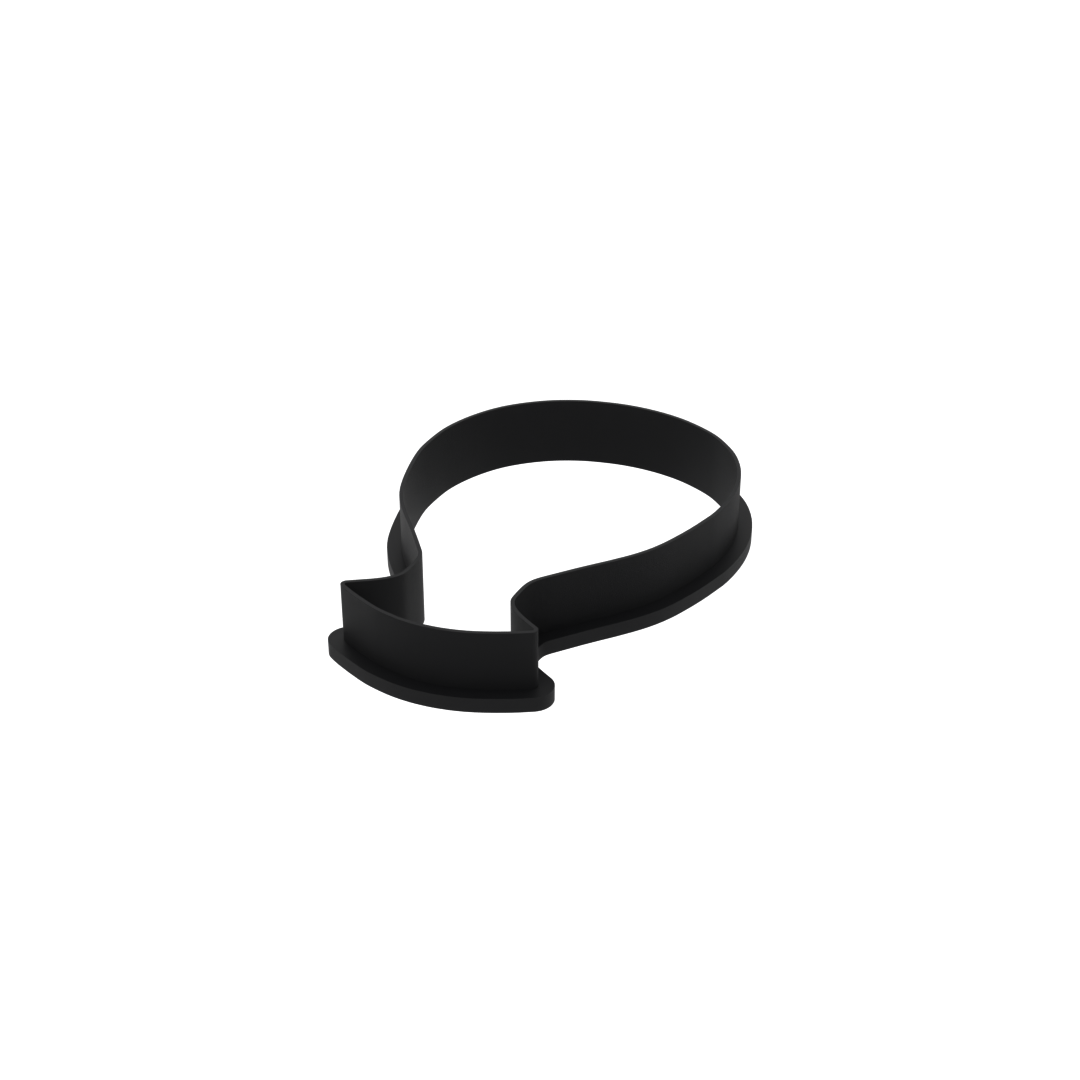 Alien Head Neck Cookie Cutter with Easy Push Design — photo 4