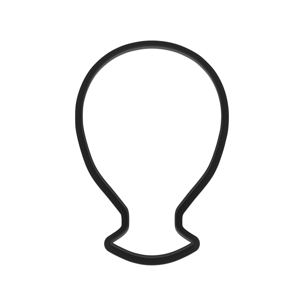 Alien Head Neck Cookie Cutter with Easy Push Design — photo 6