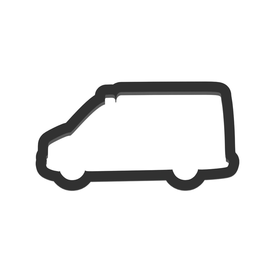 Ambulance Cookie Cutter with Easy Push Design — photo 3