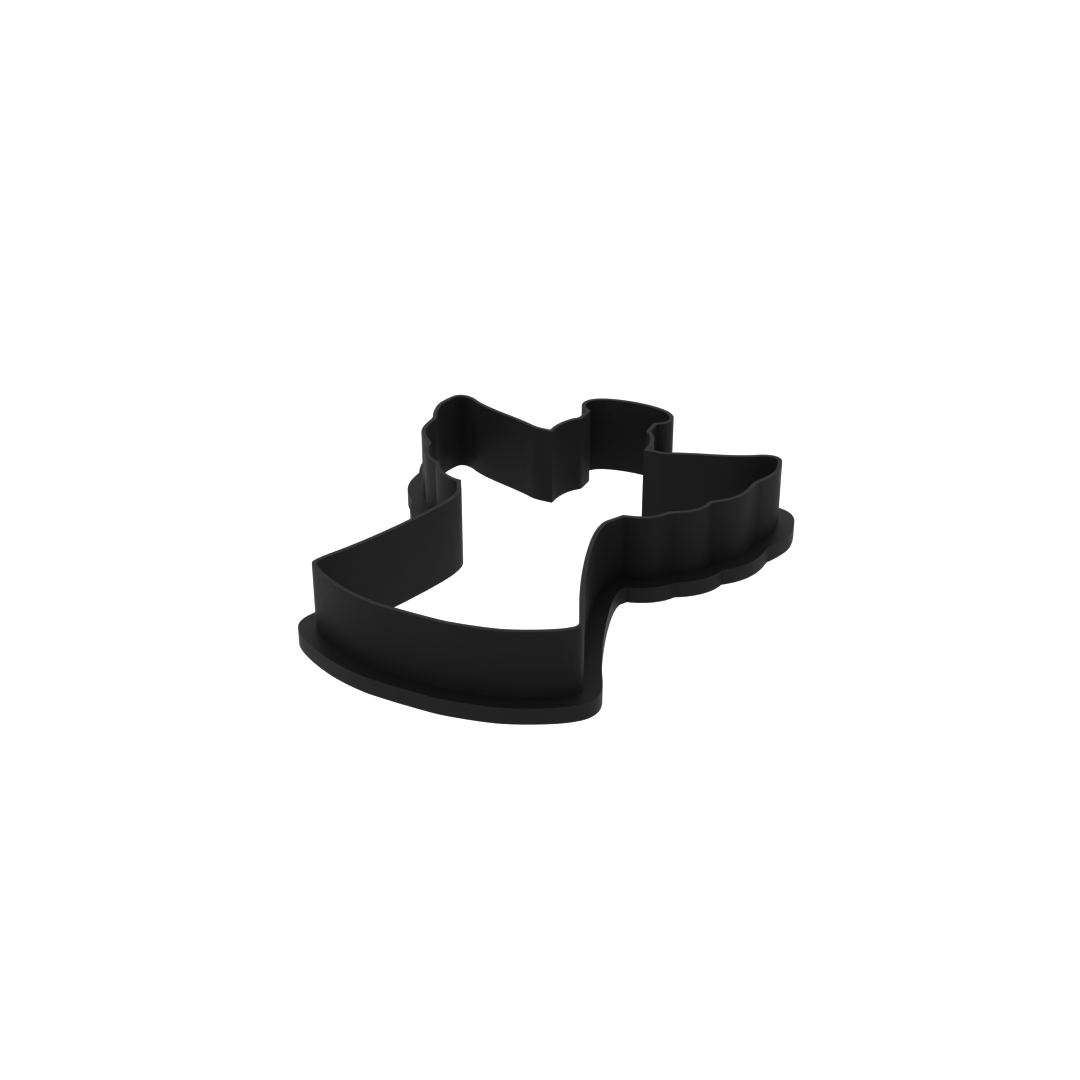 Angel Christmas Cookie Cutter with Easy Push Design — photo 4