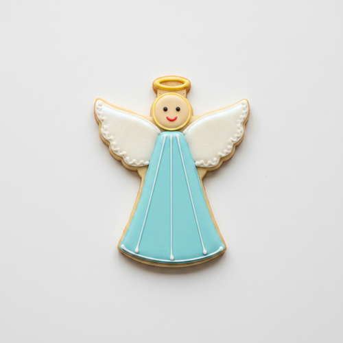 Angel Christmas Cookie Cutter with Easy Push Design — photo 2