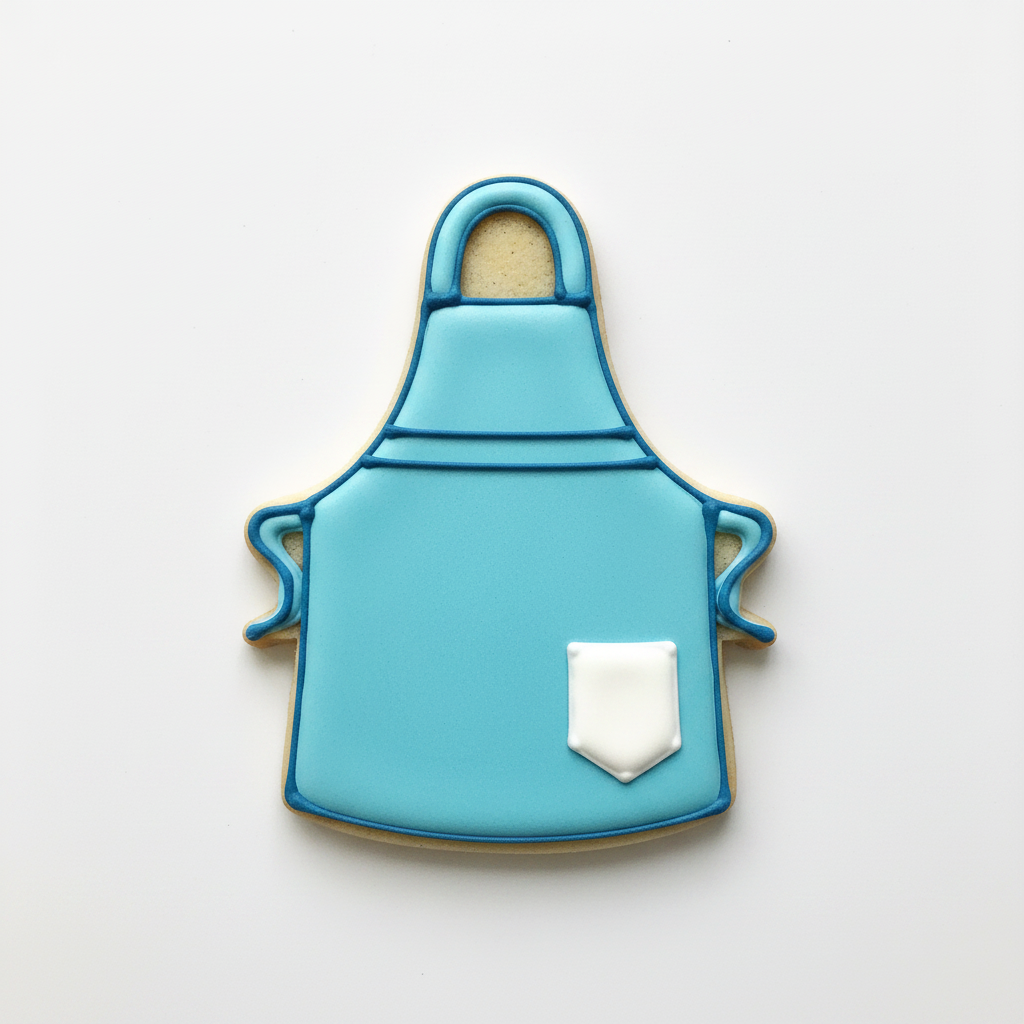 Apron Cookie Cutter with Easy Push Design — photo 2