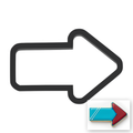 Arrow Cookie Cutter with Easy Push Design — main photo