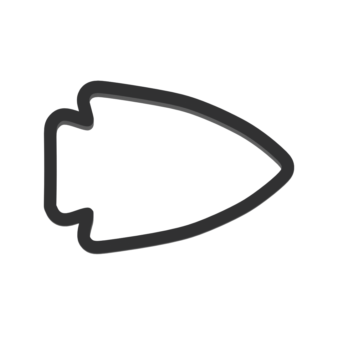 Arrowhead Cookie Cutter with Easy Push Design — photo 3
