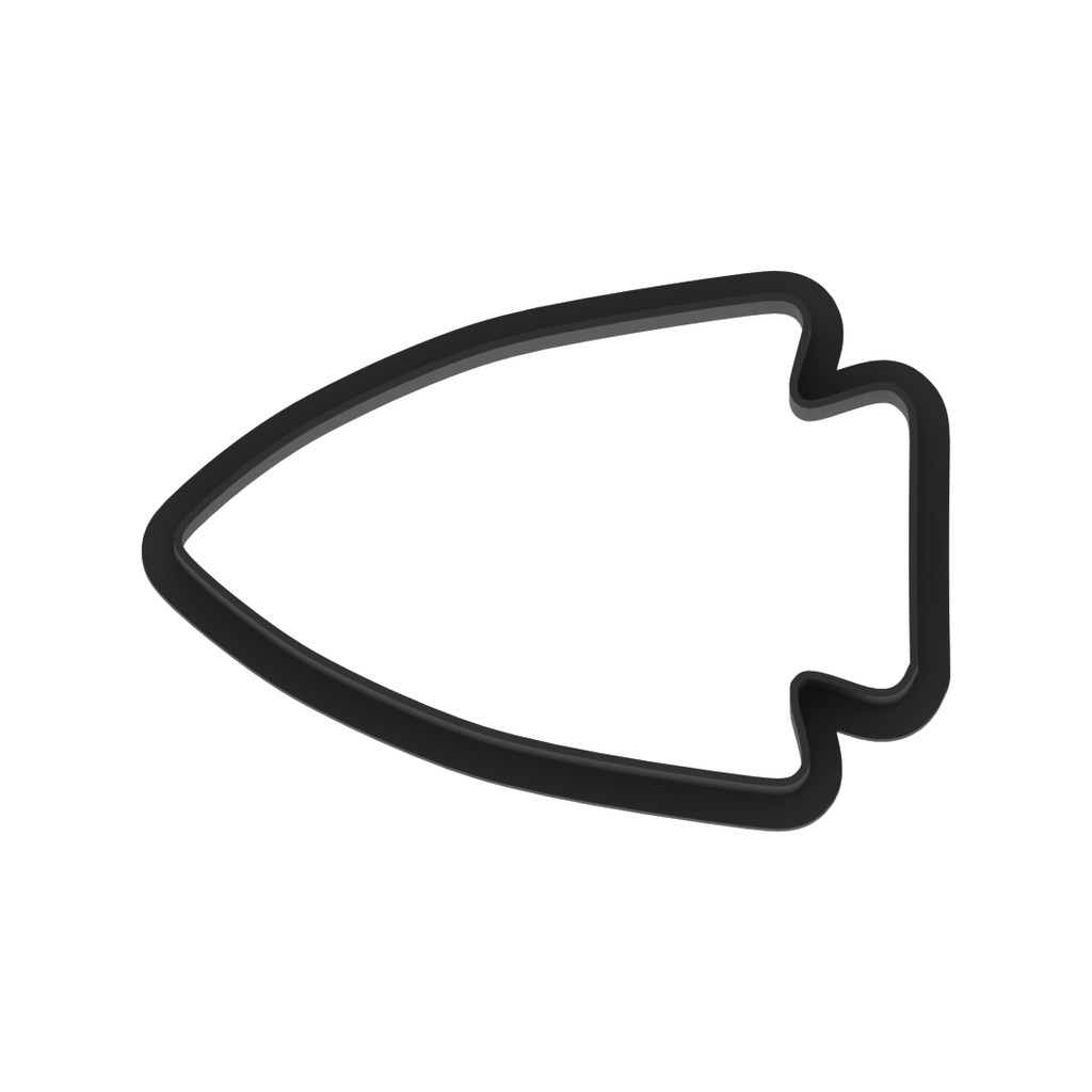 Arrowhead Cookie Cutter with Easy Push Design — photo 6