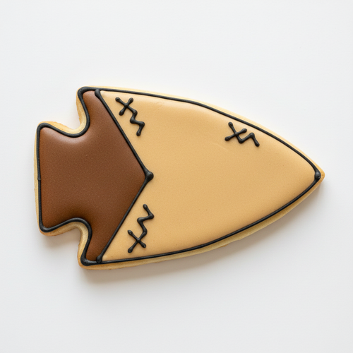 Arrowhead Cookie Cutter with Easy Push Design — photo 2