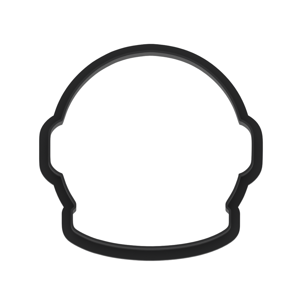 Astronaut Helmet Cookie Cutter with Easy Push Design — photo 6