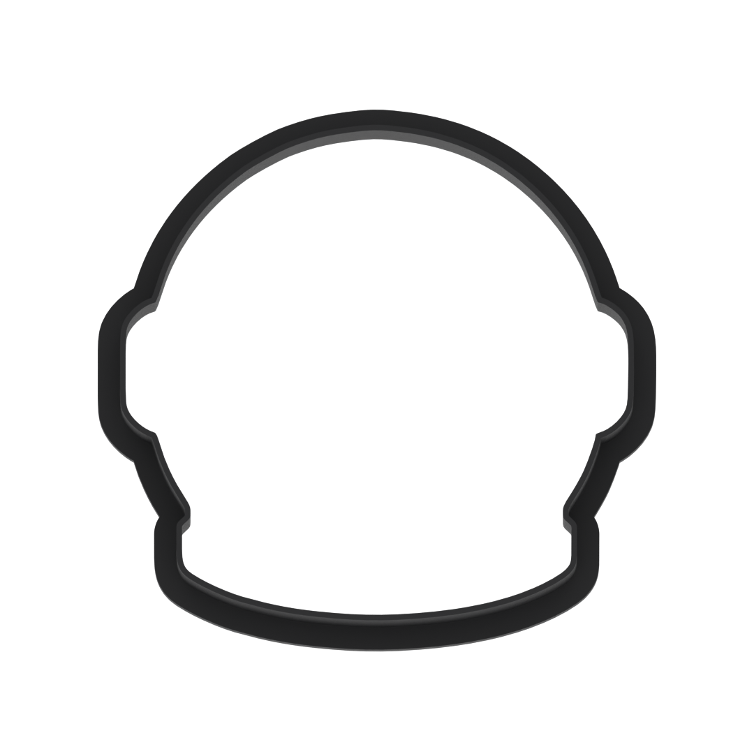 Astronaut Helmet Cookie Cutter with Easy Push Design — photo 6