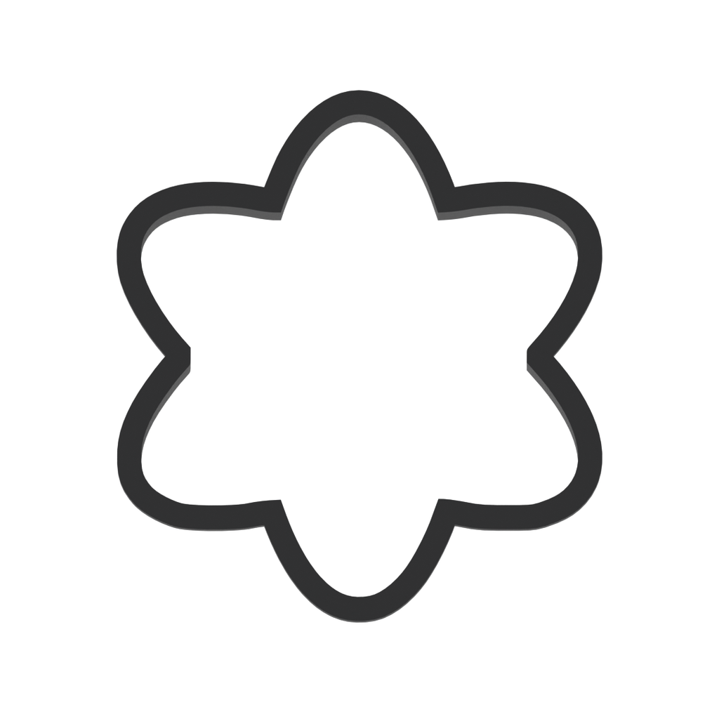 Atom Cookie Cutter with Easy Push Design — photo 3