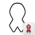 Awareness Ribbon Cookie Cutter with Easy Push Design — main photo