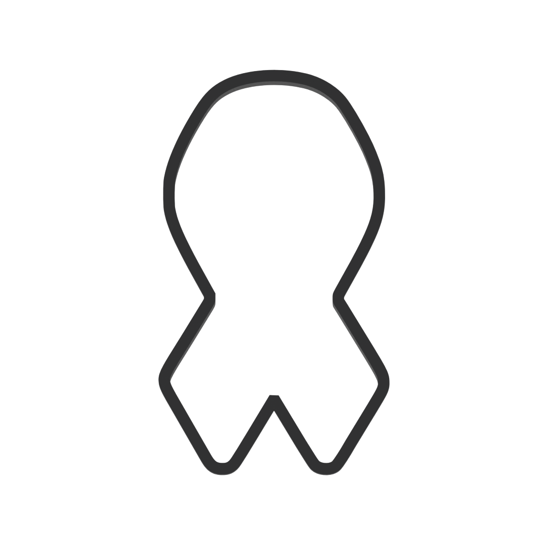 Awareness Ribbon Cookie Cutter with Easy Push Design — photo 3