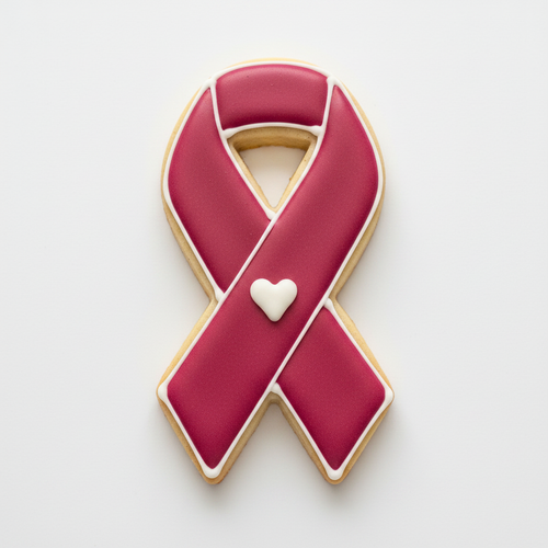 Awareness Ribbon Cookie Cutter with Easy Push Design — photo 2
