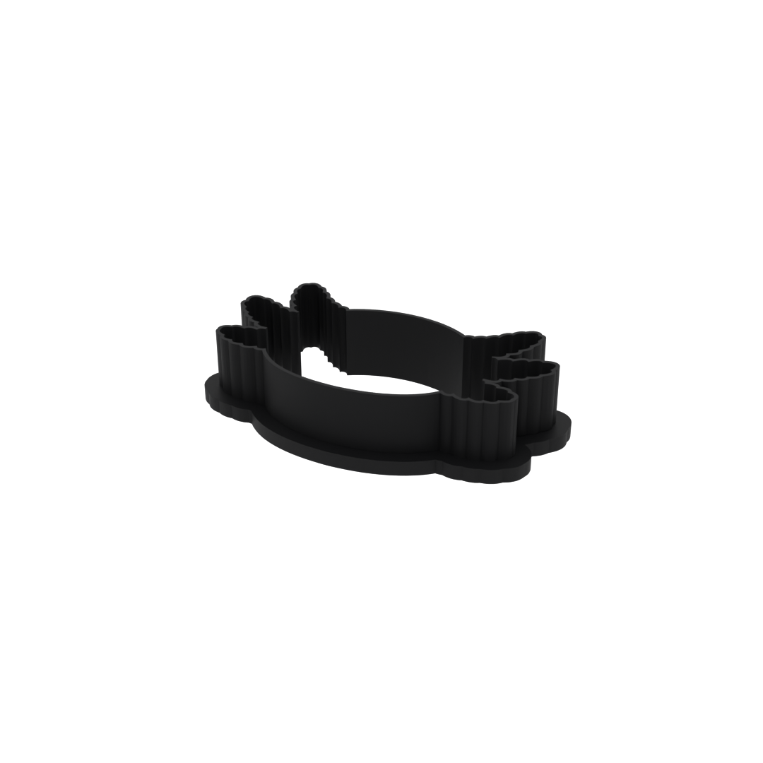 Axolotl Head Cookie Cutter with Easy Push Design — photo 4