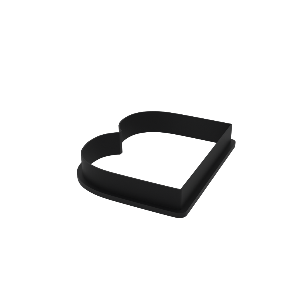B Capital Block Letter Cookie Cutter with Easy Push Design — photo 4