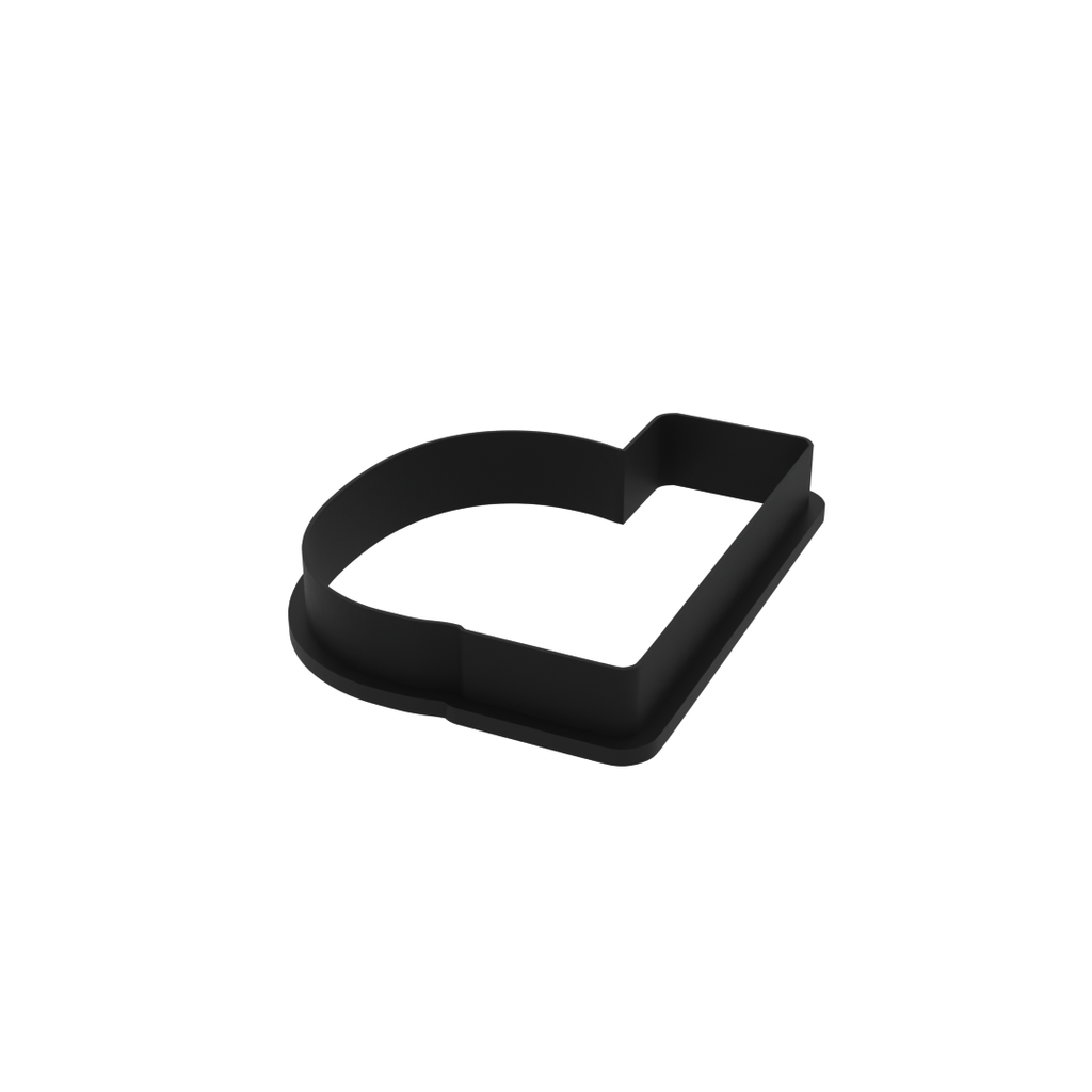 b Lowercase Block Letter Cookie Cutter with Easy Push Design — photo 4