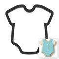 Baby Romper Cookie Cutter with Easy Push Design — main photo