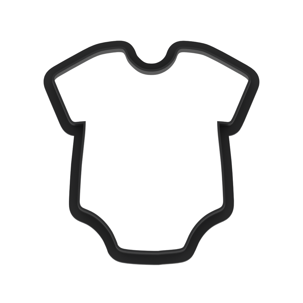 Baby Romper Cookie Cutter with Easy Push Design — photo 5