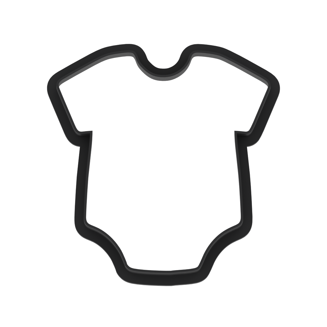 Baby Romper Cookie Cutter with Easy Push Design — photo 5