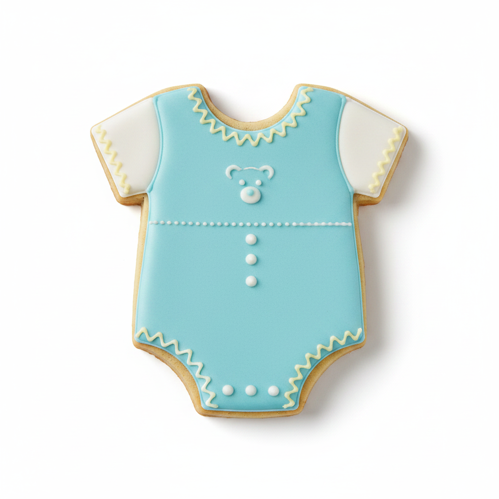 Baby Romper Cookie Cutter with Easy Push Design — photo 2
