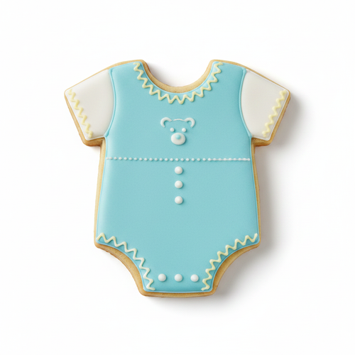 Baby Romper Cookie Cutter with Easy Push Design — photo 2