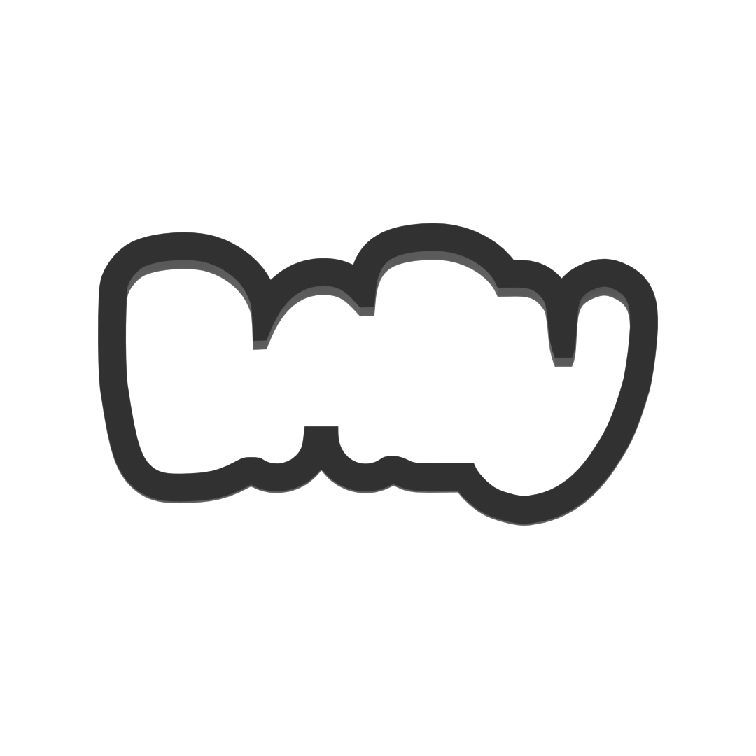 Baby Word Outline Cookie Cutter with Easy Push Design — photo 3