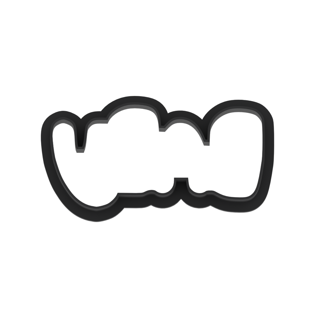 Baby Word Outline Cookie Cutter with Easy Push Design — photo 5