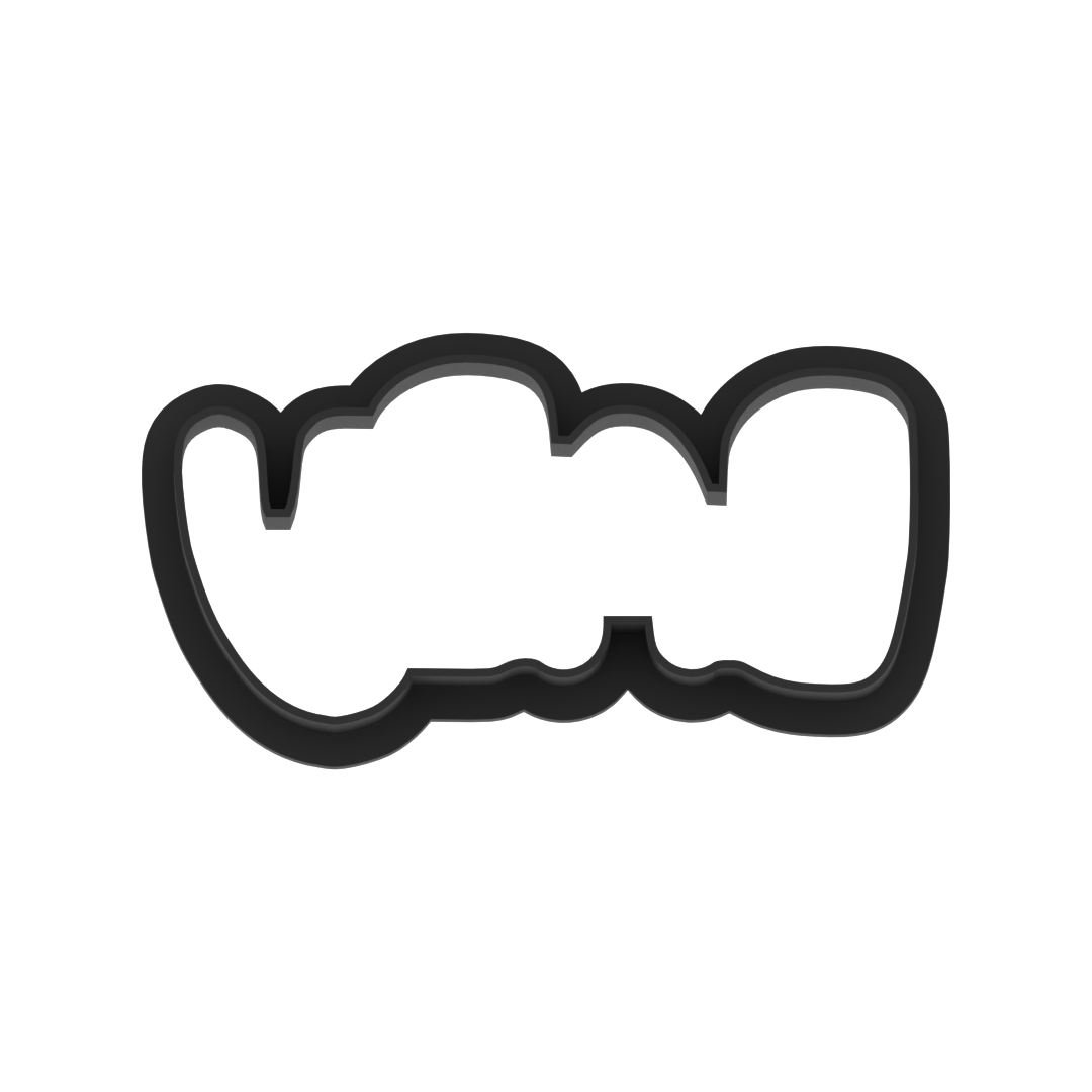 Baby Word Outline Cookie Cutter with Easy Push Design — photo 5