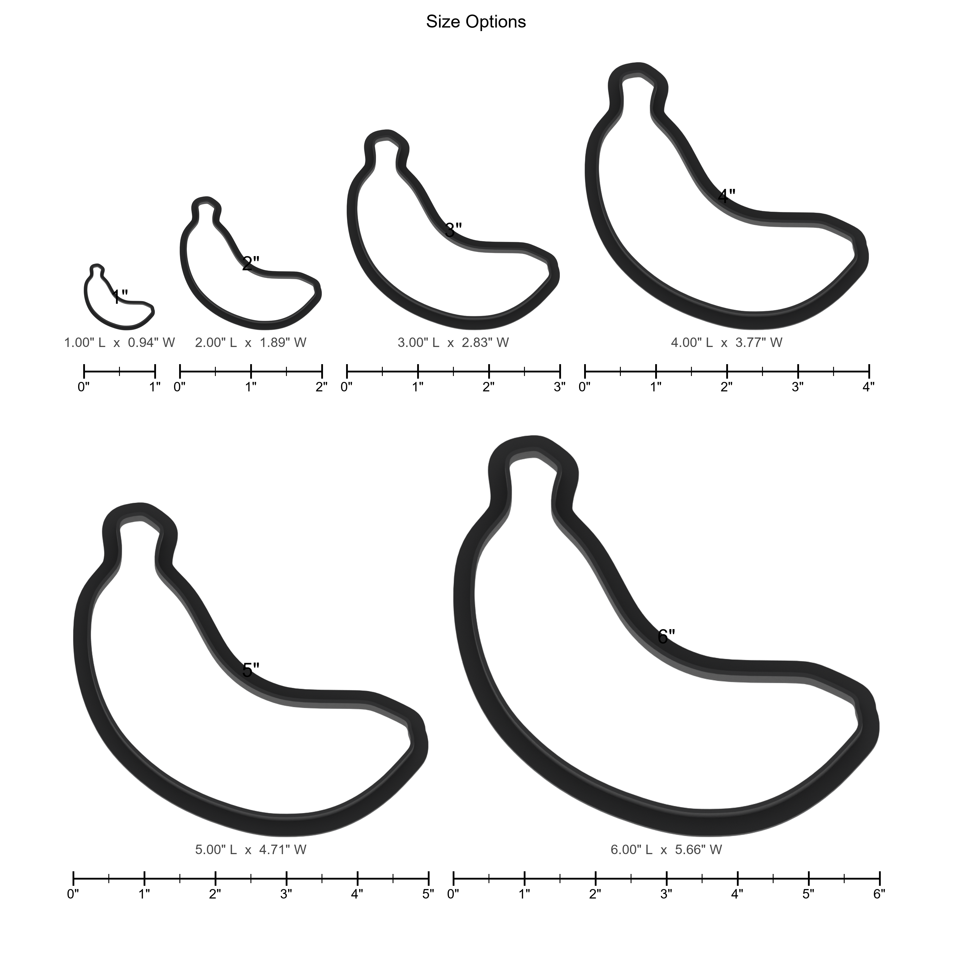 Banana Cookie Cutter with Easy Push Design — photo 5