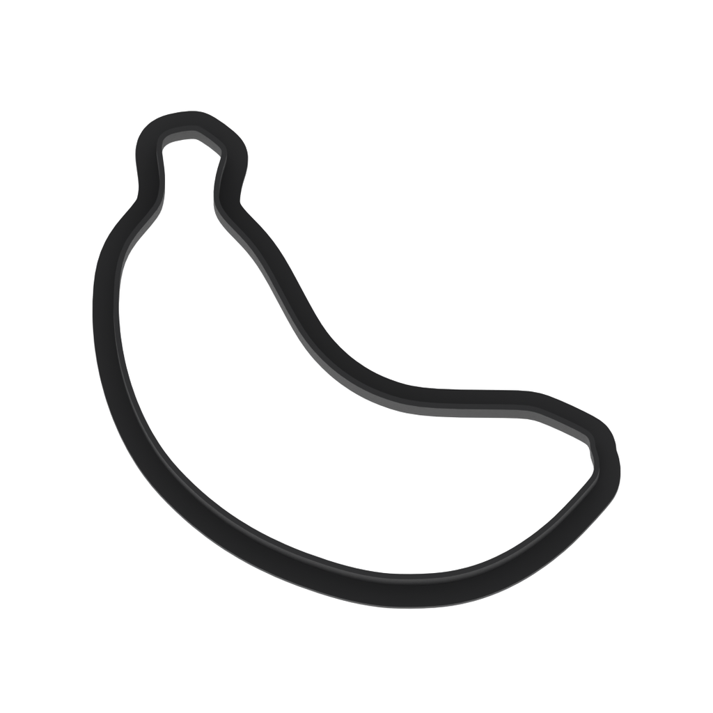 Banana Cookie Cutter with Easy Push Design — photo 6