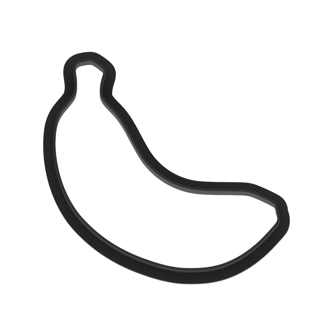 Banana Cookie Cutter with Easy Push Design — photo 6