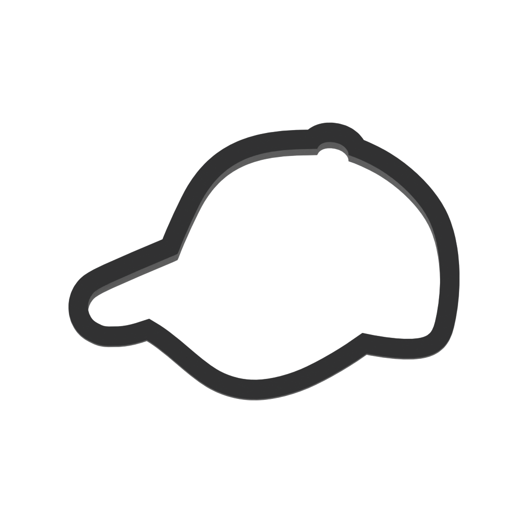 Baseball Cap Cookie Cutter with Easy Push Design — photo 3