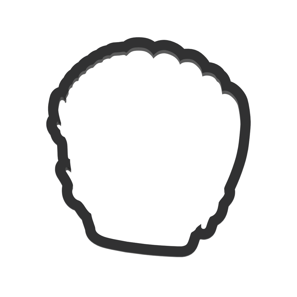 Baseball Glove Cookie Cutter with Easy Push Design — photo 3