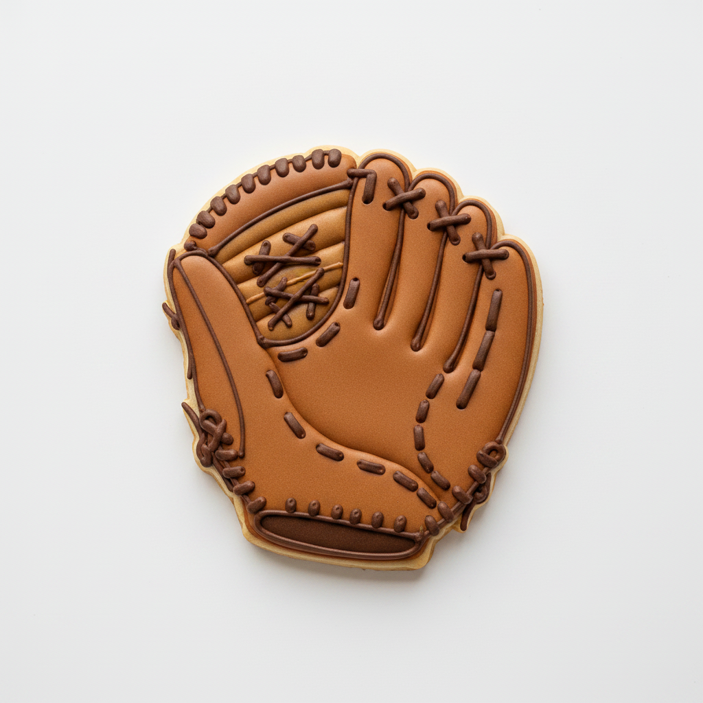 Baseball Glove Cookie Cutter with Easy Push Design — photo 2