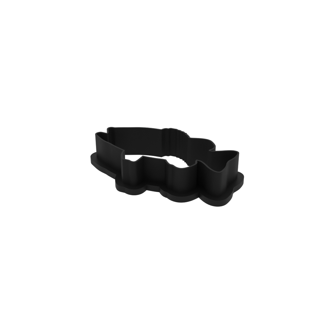 Bass Fish Cookie Cutter with Easy Push Design — photo 4