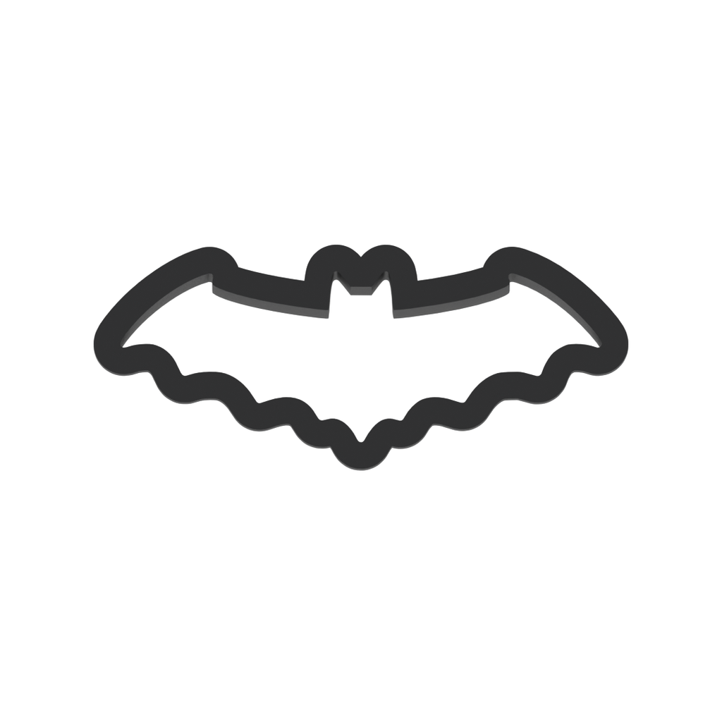 Bat Halloween Cookie Cutter with Easy Push Design — photo 3