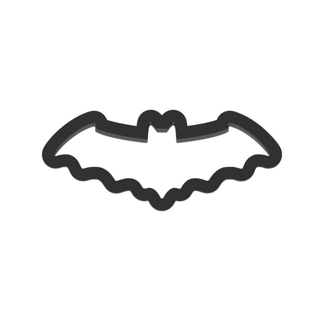 Bat Halloween Cookie Cutter with Easy Push Design — photo 3