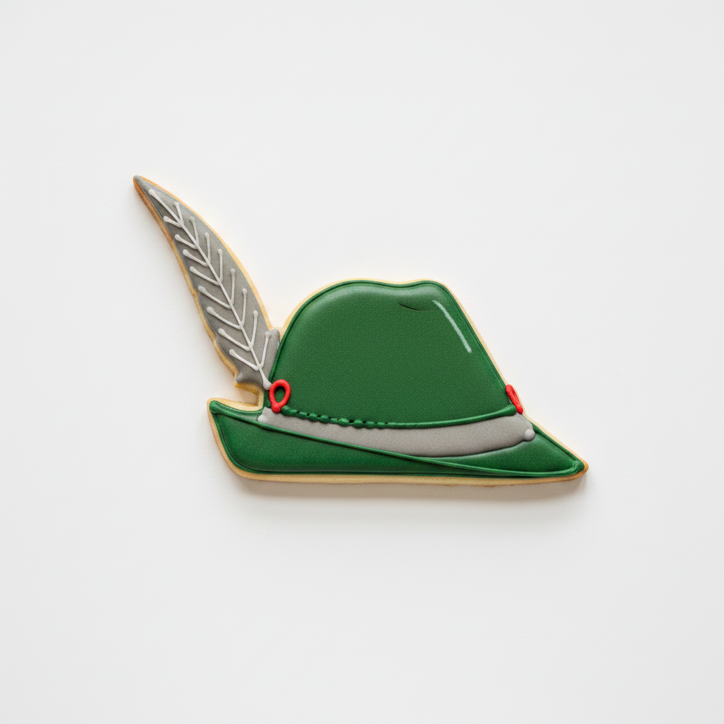 Bavarian Hat Cookie Cutter with Easy Push Design — photo 2