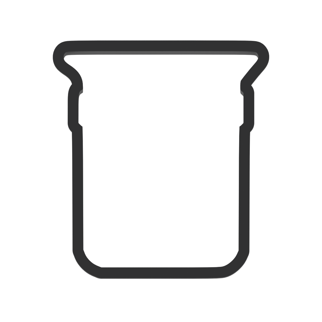 Beaker Cookie Cutter with Easy Push Design — photo 3